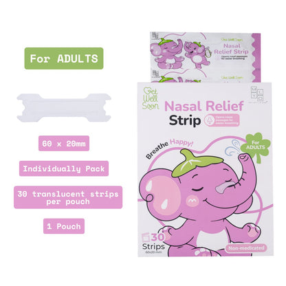 MyLO GWS Nasal Relief Strip (30 strips)