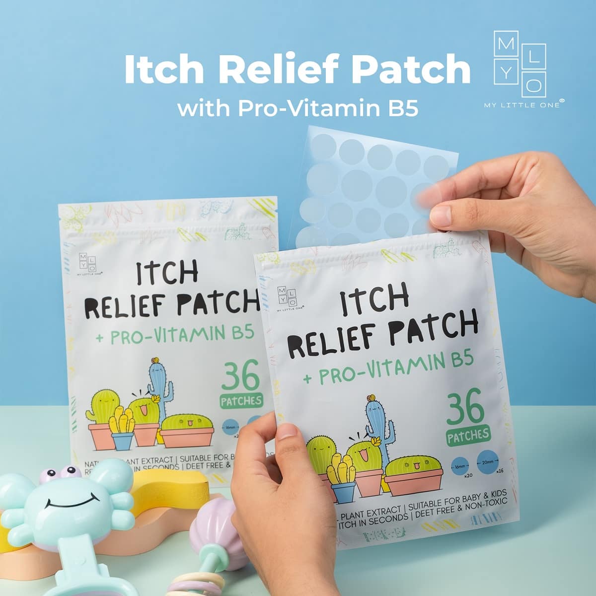 MyLO Itch Relief Patch (36 patches / pouch)