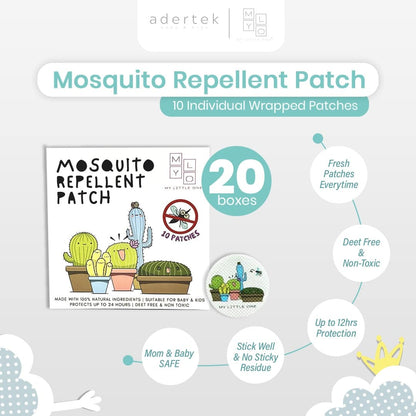 MyLO Mosquito Repellent Patch (10 patches / box)