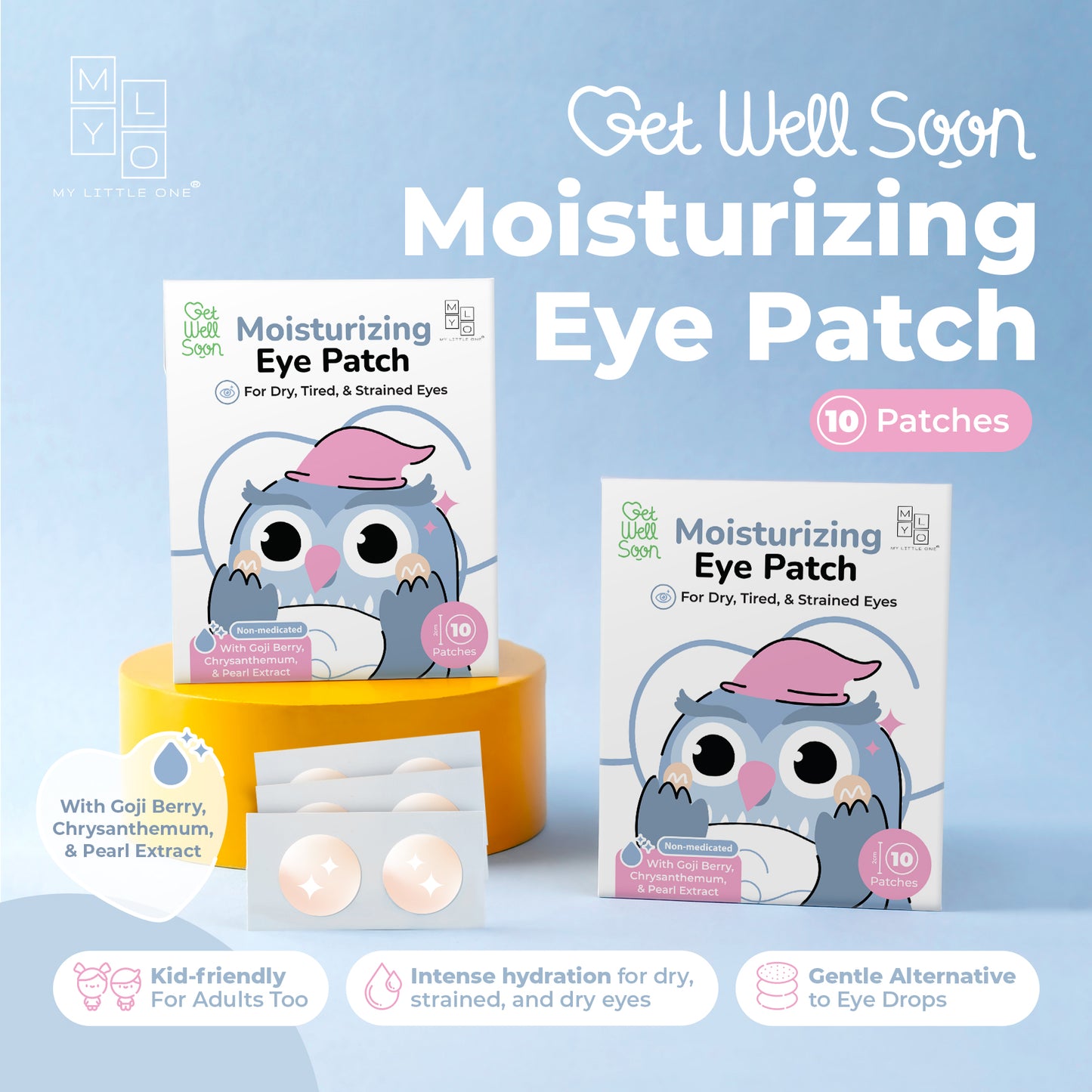 MyLO GWS Moisturizing Eye Patch (10patches / pouch)