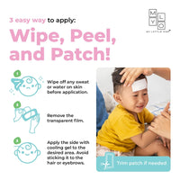 [1 box] MyLO GWS Paraben-Free Fever Cooling Patch (6 Patches / box)