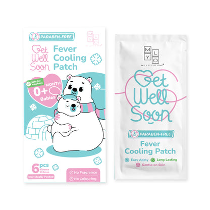 MyLO GWS Paraben Free Fever Cooling Patch (6 Patches x 6 Boxes)