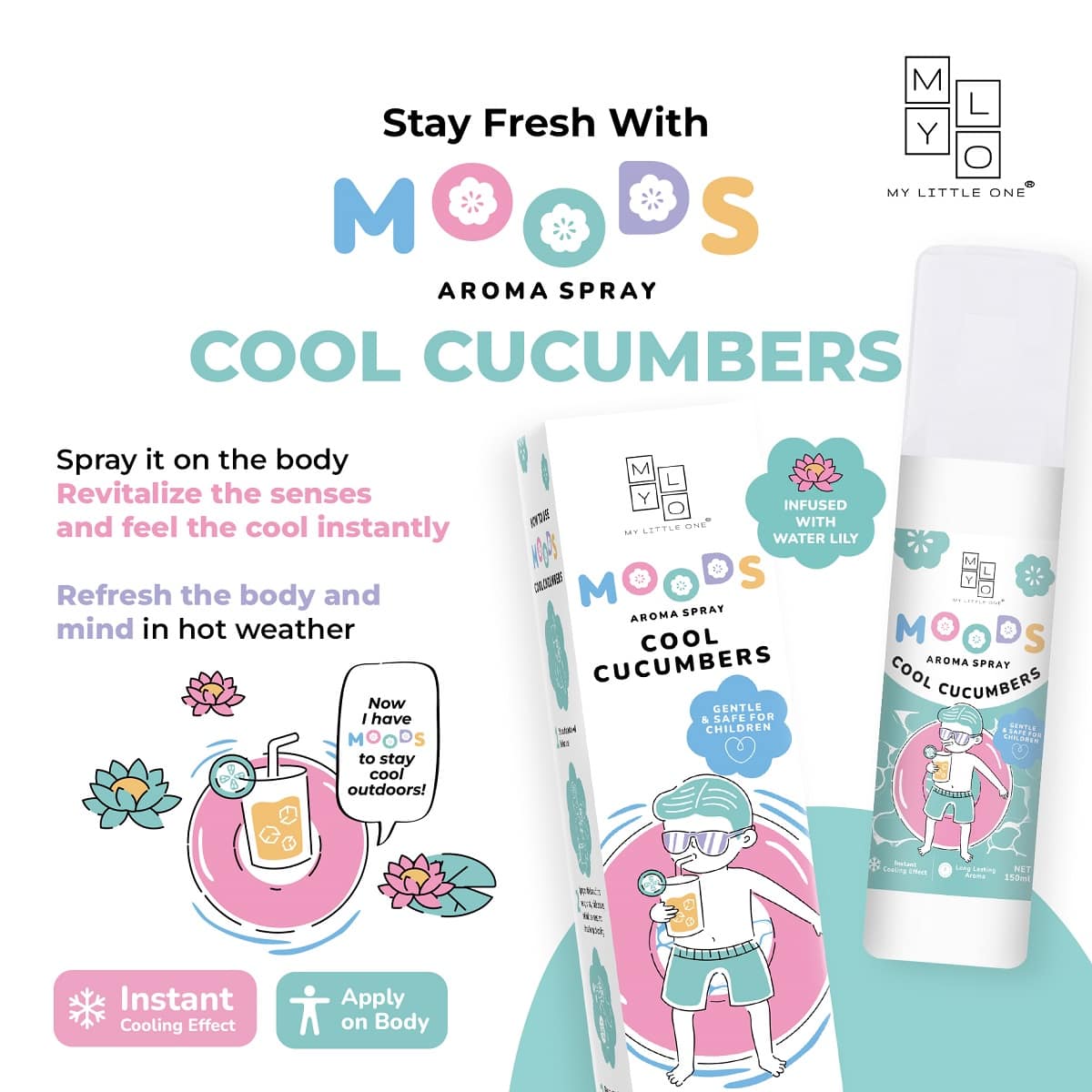 MyLO MOODS Aroma Spray (150ml)