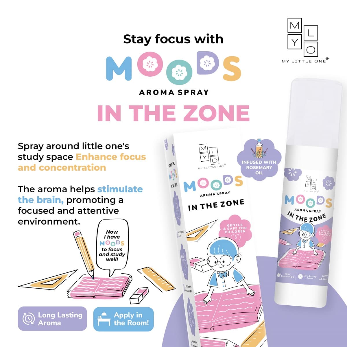 MyLO MOODS Aroma Spray (150ml)