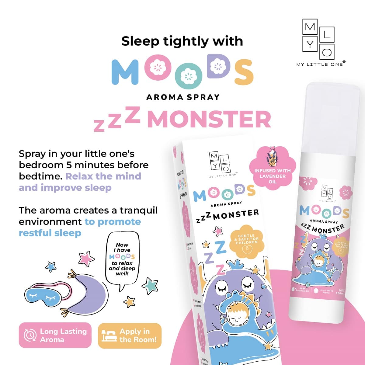 MyLO MOODS Aroma Spray (150ml)