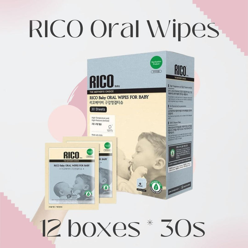 RICO Baby Oral & Mouth Wipes (30 Sheets)