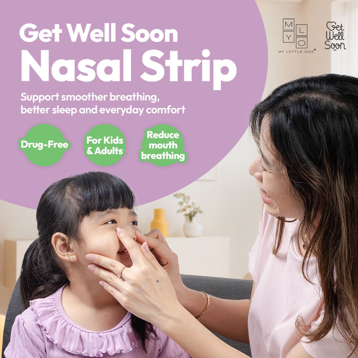 MyLO GWS Nasal Relief Strip (30 strips)