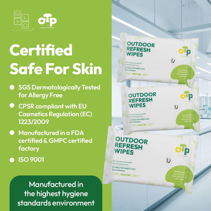 MyLO OTP Outdoor Refresh Wet Wipes (100pcs)