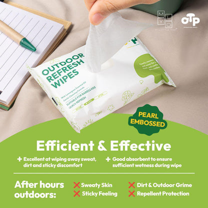 MyLO OTP Outdoor Refresh Wet Wipes (100pcs)