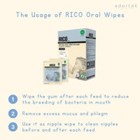 The Usage of RICO Oral Wipe