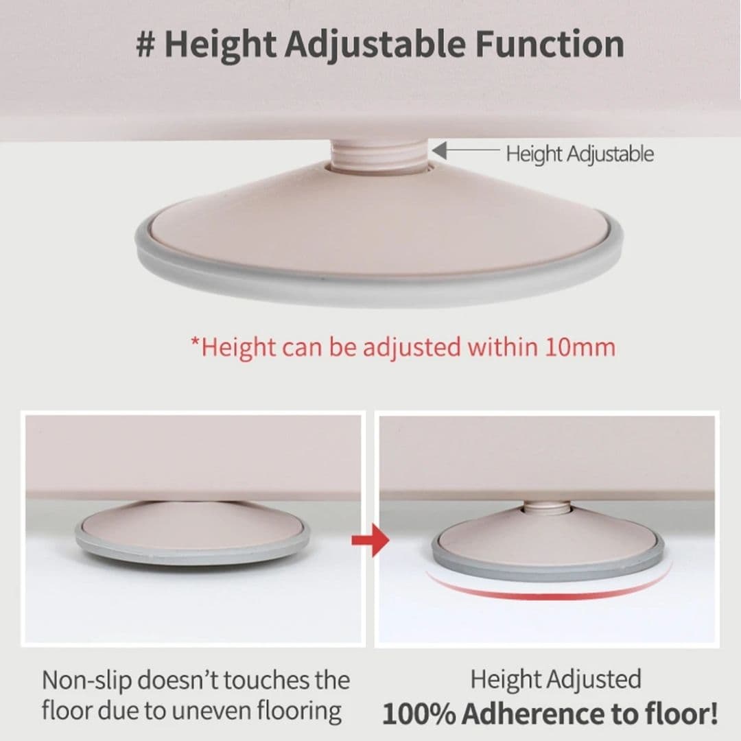 Height Adjustable Non Slip Leveller for Uneven Flooring