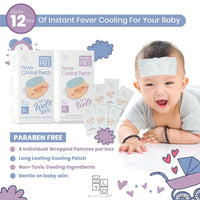 MyLO Get Well Soon Fever Cooling Patch (6 Paraben Free Patches x 6 boxes)  (S$33.00), Fever Patch