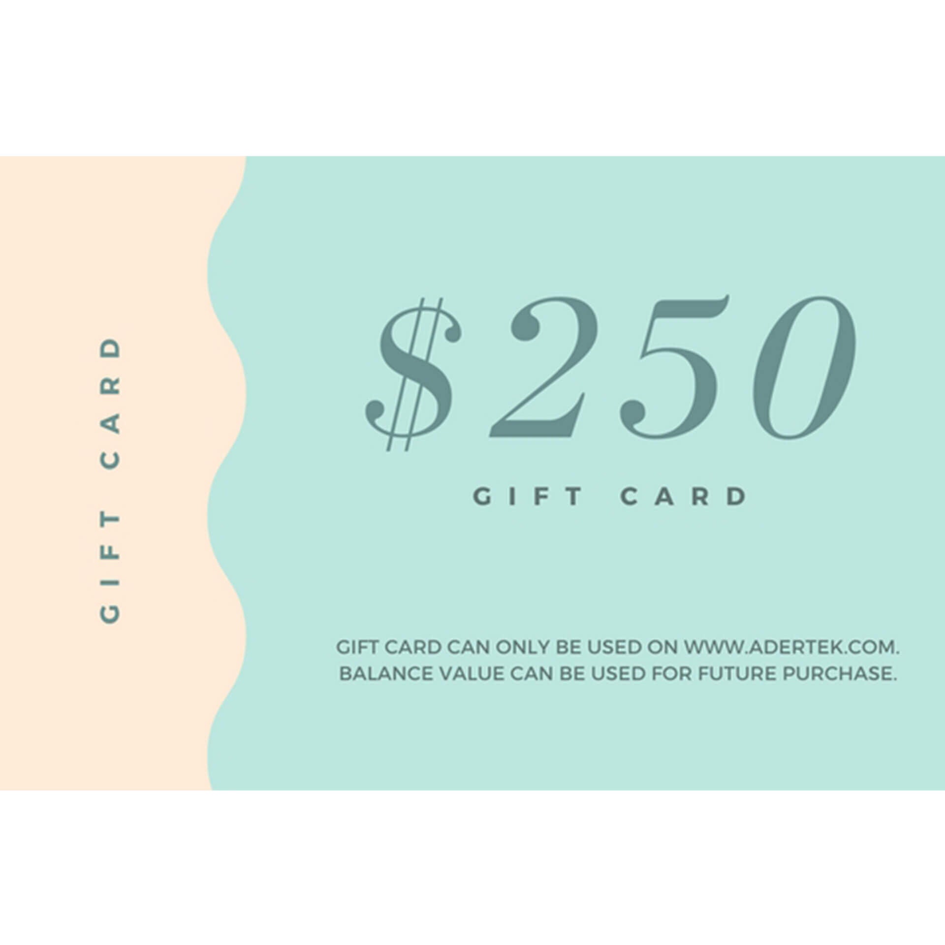 Adertek Lifestyle Gift Card - e-Gift Cards - Adertek Lifestyle