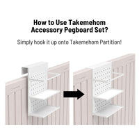 How To Use Takemehom Pegboard Set