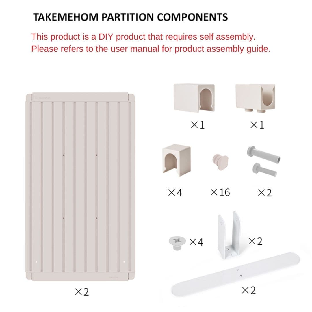 Takemehom First Partition 2pcs Components