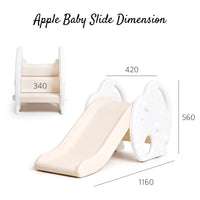 Actual dimension of Apple Baby Slide