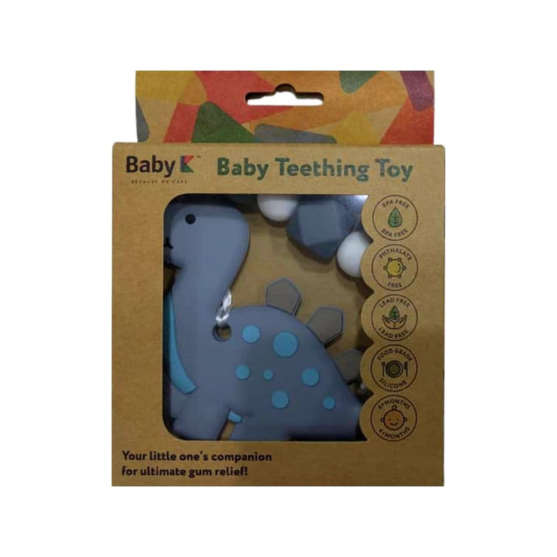 Baby K Baby Teething Toy - Blue Storm