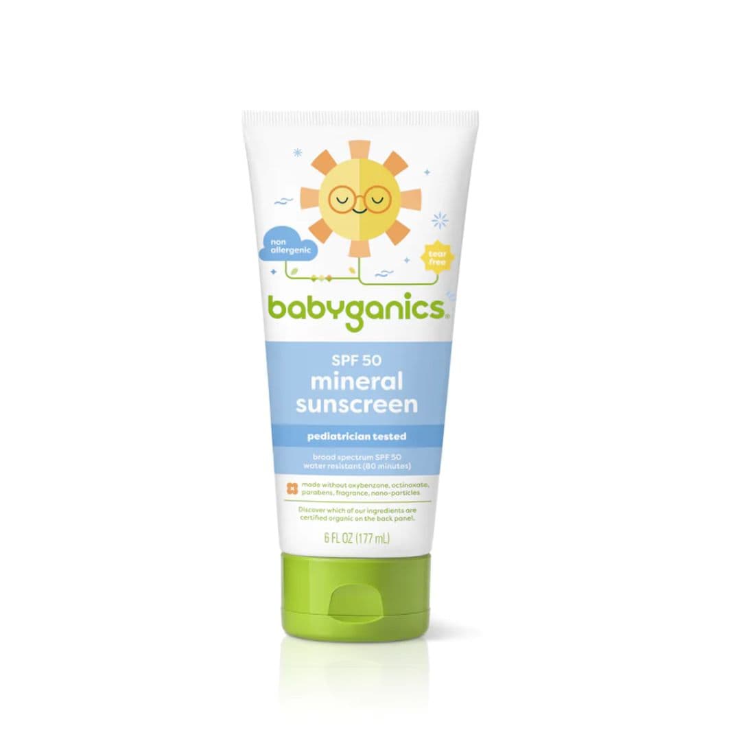 Babyganics SPF50+ Mineral Sunscreen Lotion