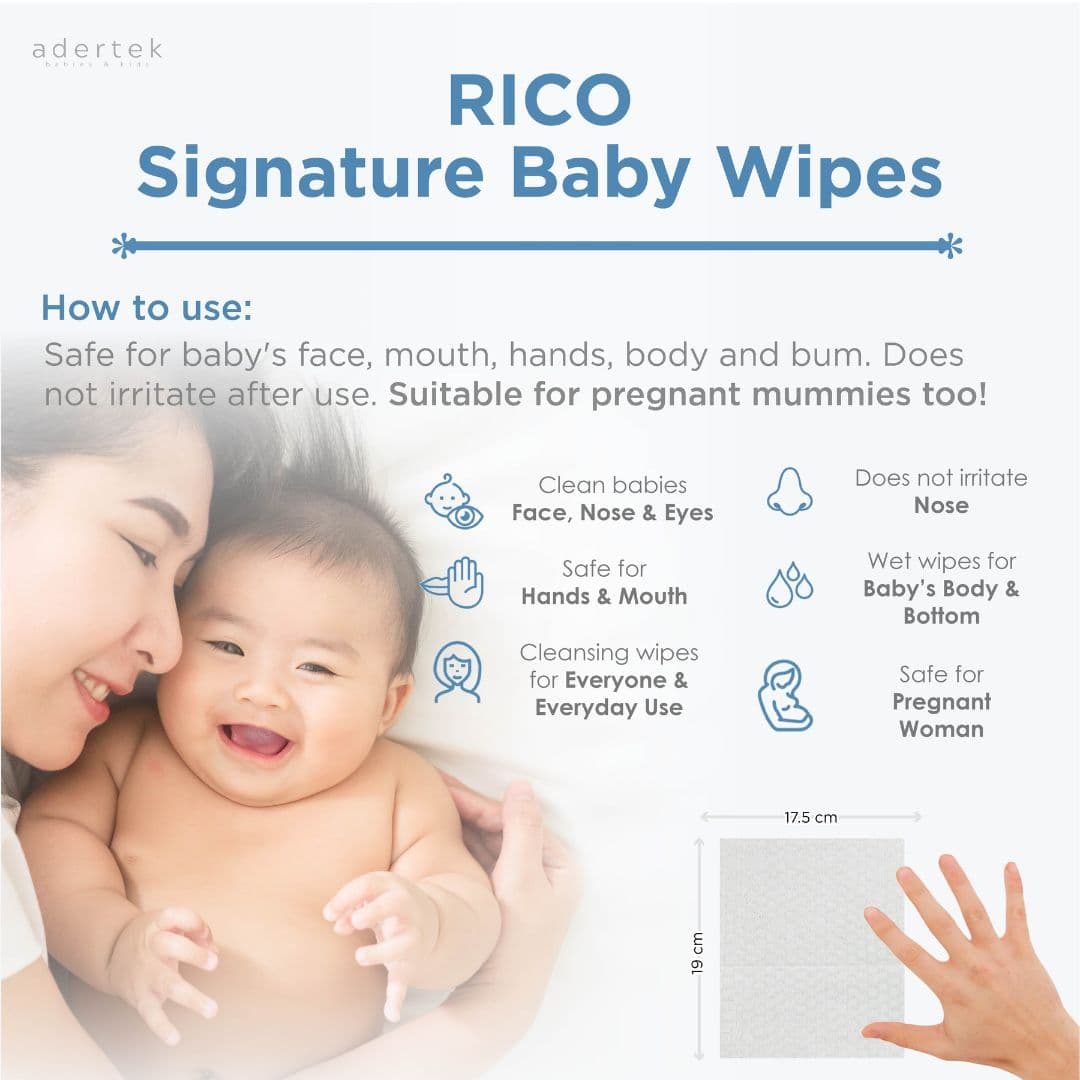Rico Signature Wipes Care Instructions