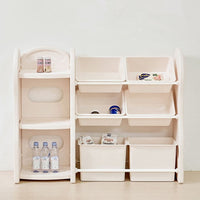 Design Organizer + Bookshelf (Extended) Beige Lifestyle Image