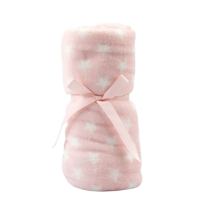 Baby K Fleece Blanket Pink