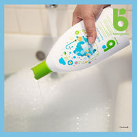 How to use Babyganics Bubble Bath? Add 2 squirts or more into a warm bath under running water