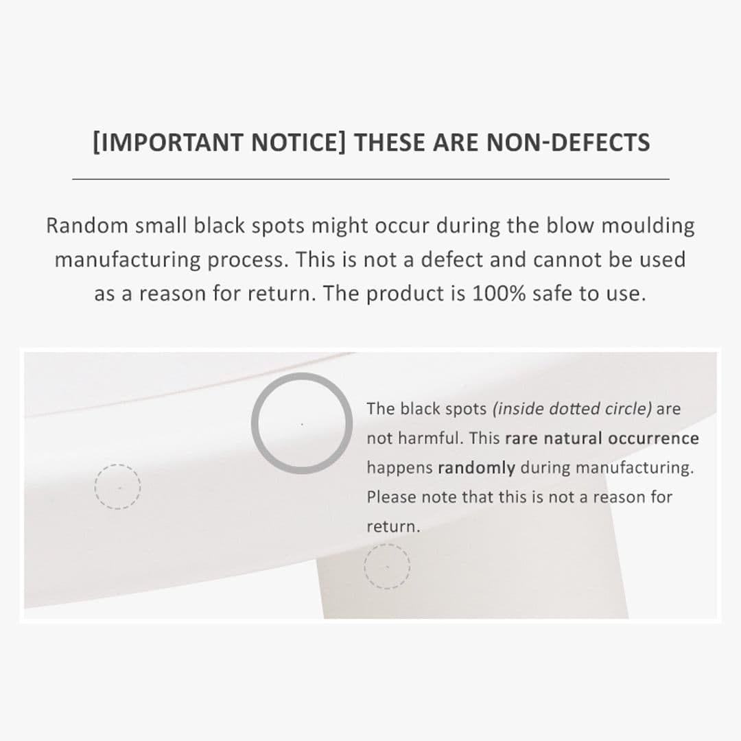 IFAM Reversible Table Important Notice