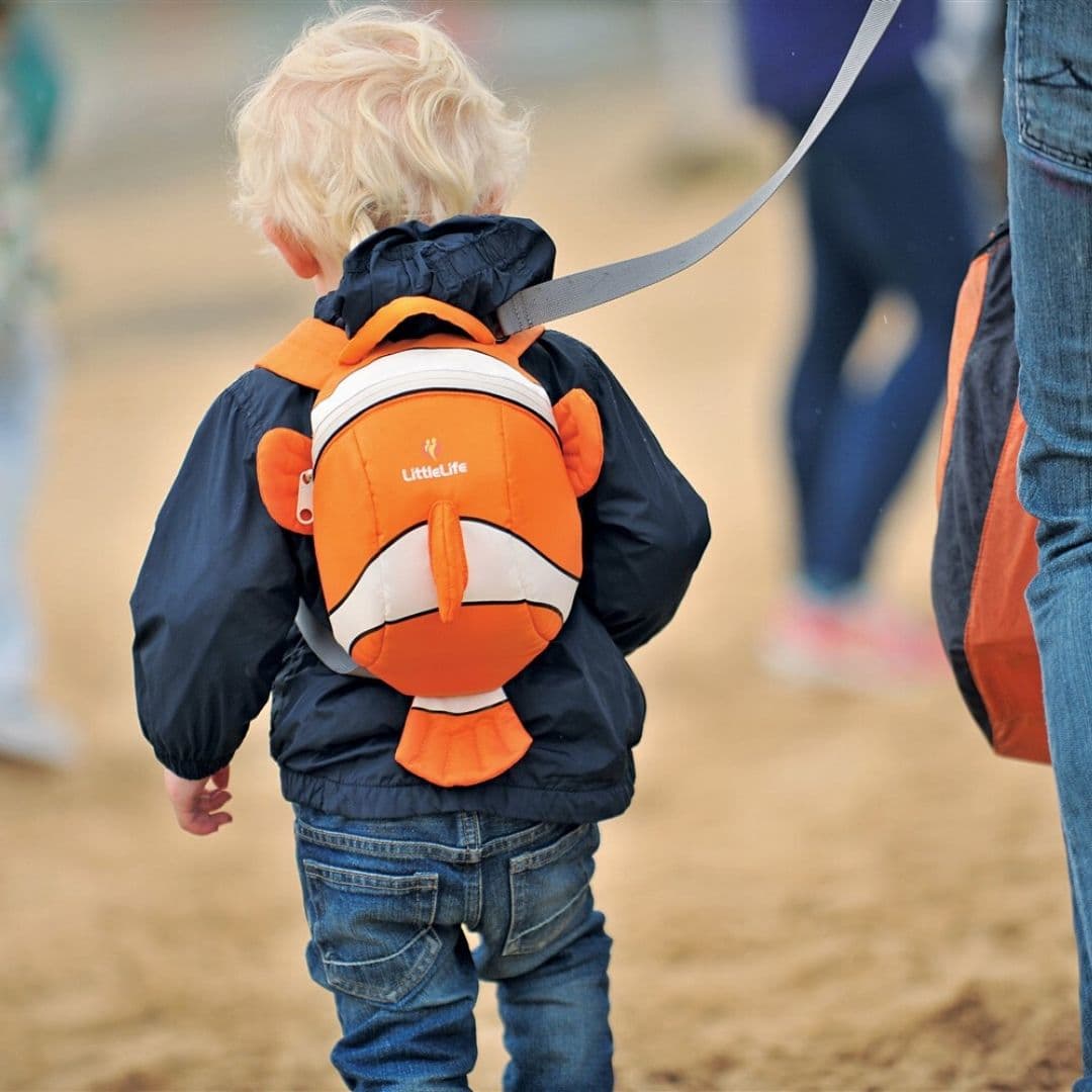 LittleLife Animal Toddler Backpack Clownfish Lifestyle