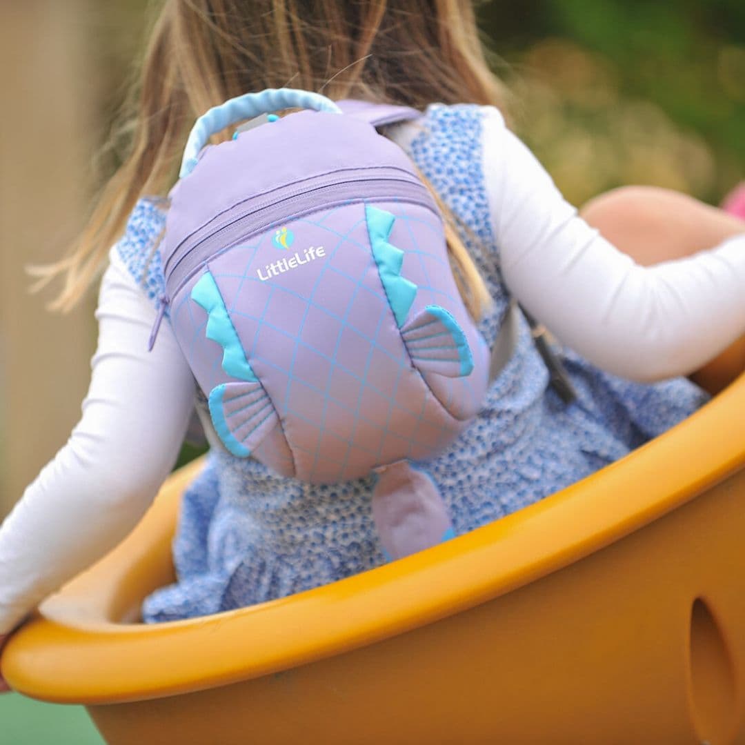 LittleLife Animal Toddler Backpack Seahorse Lifestyle