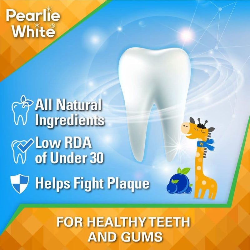 Pearlie White toothpaste low rda formula