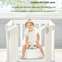 IFAM 3-in-1 Premium Toddler Potty Toilet Seat and Step Stool (1-6