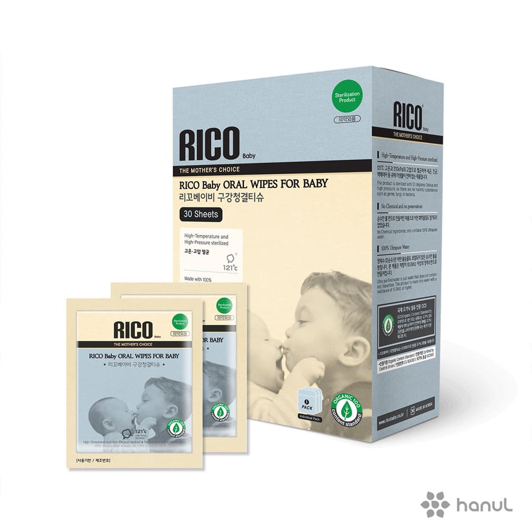 Rico Baby Oral Wipes (30 Sheets)