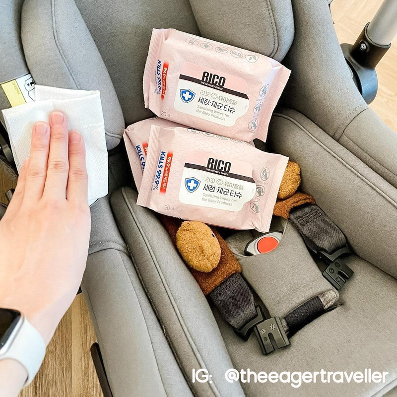 Customer Share RICO Antibacterial Wipes (Phot Credit: theeagertraveller)
